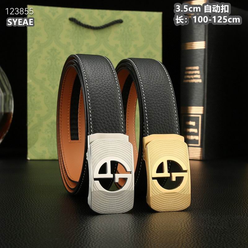 Gucci belt 35mmX100-125cm 8L38